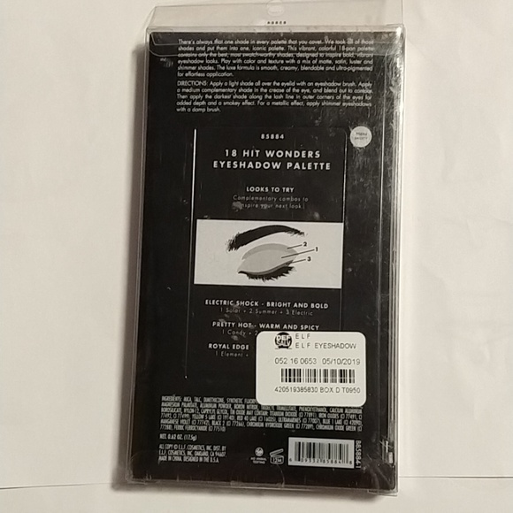 e.l.f. Cosmetics 18 Hit Wonders Eyeshadow Palette - Picture 3 of 7